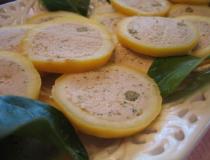 Mousse di tonno di Favignana al limone